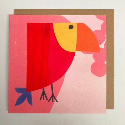 Mac - Blank Parrot Card