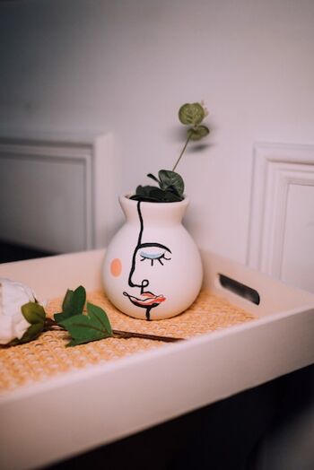 Vase bulbe demi-face 2
