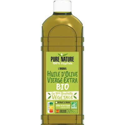 HUILE D'OLIVE VIERGE EXTRA BIO 75cl