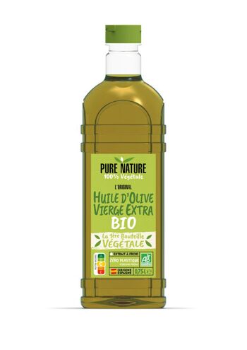 HUILE D'OLIVE VIERGE EXTRA BIO 75cl