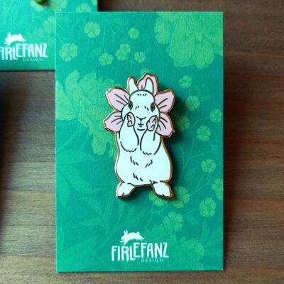 Pin's "Lapin Fleur - Sakura"