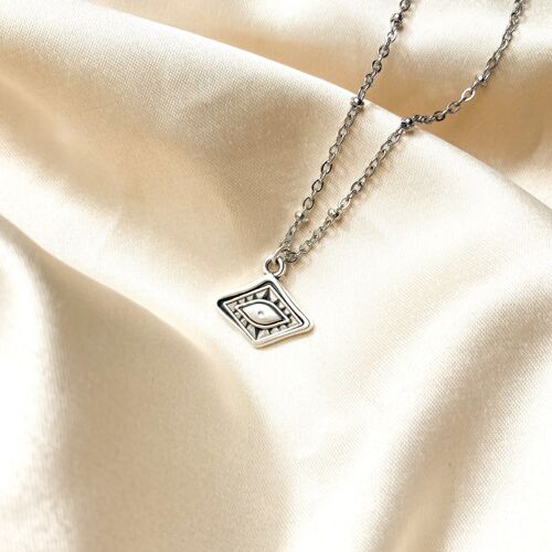 Rana necklace ♥ eye pendant silver