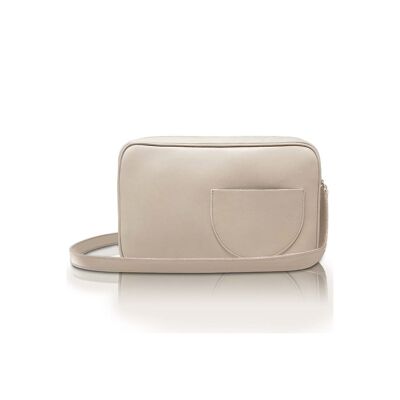 RECHTECKIGE TASCHE NIKI BEIGE