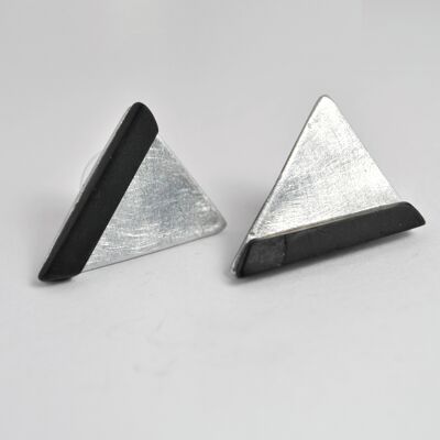 Orecchini minimal triangolari - PEAK2