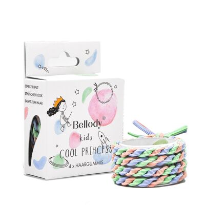 Bellody® Kinder Haargummis (4 Stück - Cool Princess)