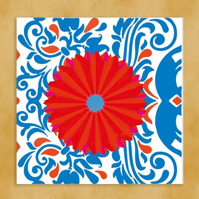 Tarjeta de felicitación y felicitaciones - 'Italia - Fiori'