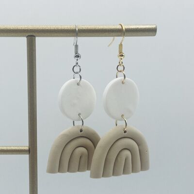 Jewelry - Polymer clay earrings - France - "Lyna"