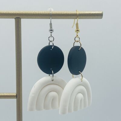 Jewelry - Polymer clay earrings - France - "Lyna"