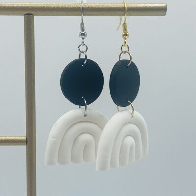 Jewelry - Polymer clay earrings - France - "Lyna"