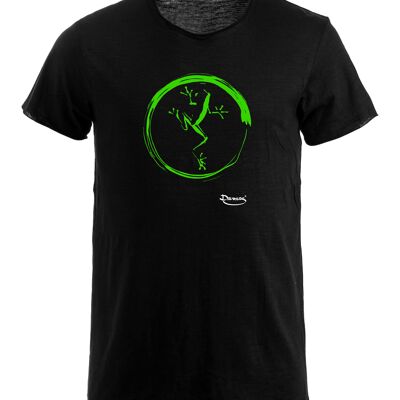 T-shirt femme "Anphibia" vert