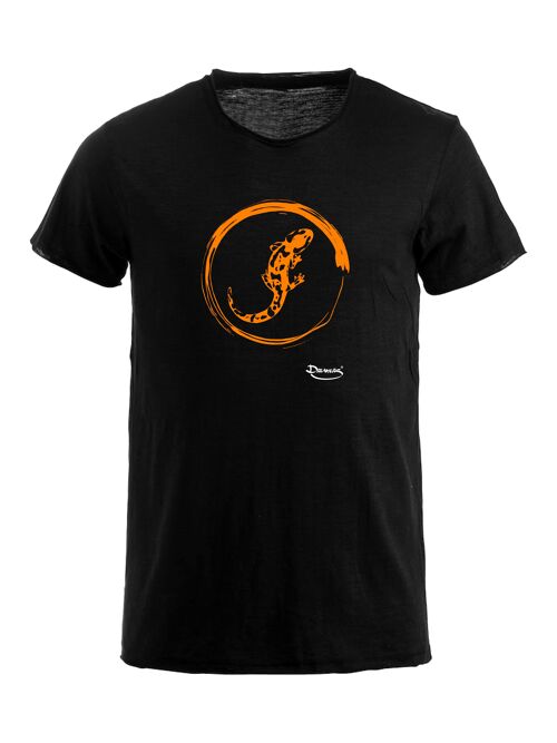 T - shirt donna "Anphibia" orange