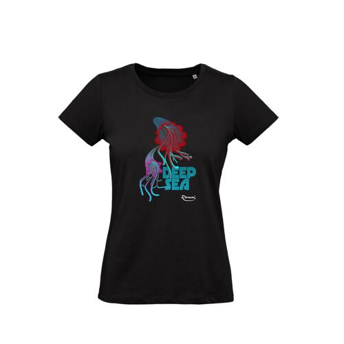 T - shirt donna "Mare profondo"