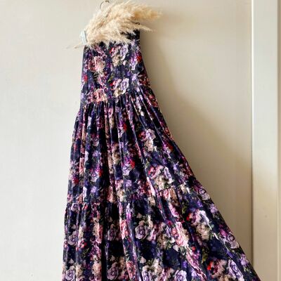 Mama Midnight Floral Print Skirt - Medium -