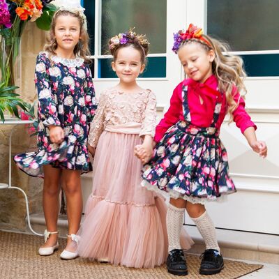 Venezia Dress in Blush - 4-5 years -