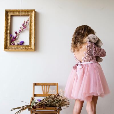 Malta Tutu Dress in Blush - 3-4 years -