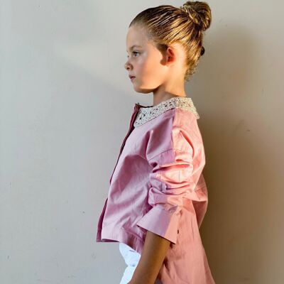 Cittadella Shirt in Blush - 5-6 years -