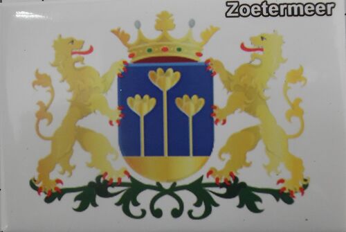 Fridge Magnet Coats of arms Zoetermeer