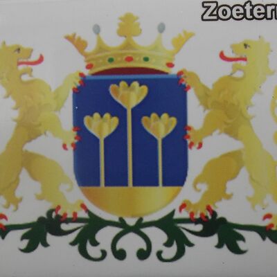 Kühlschrankmagnet Wappen Zoetermeer