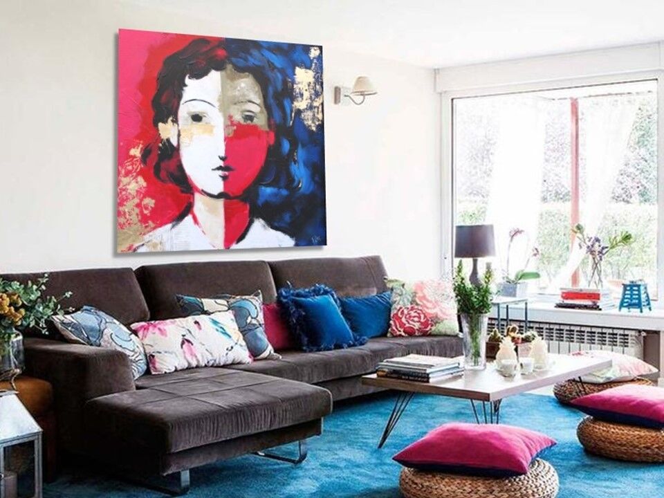 Elena handgemaltes Gemälde