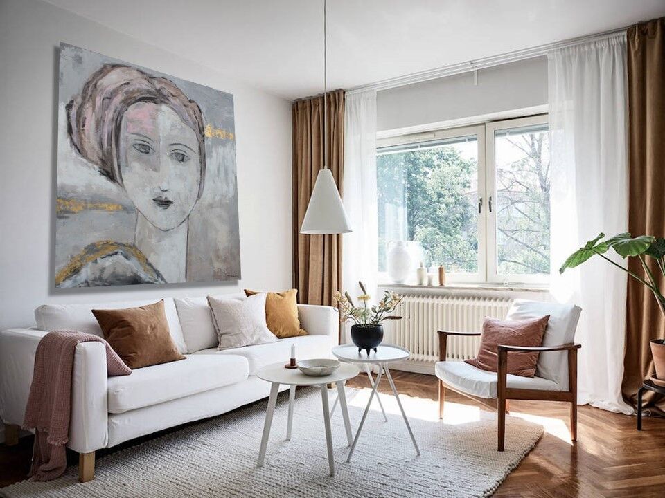 Rosalia handgemaltes Bild