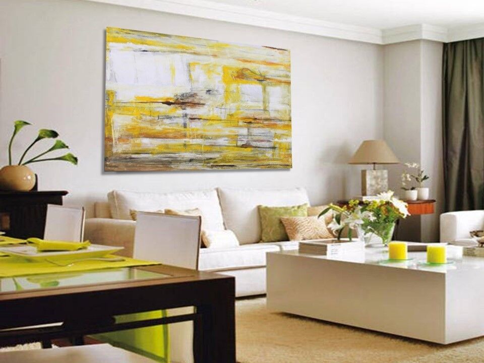 Giallo dipinto a mano