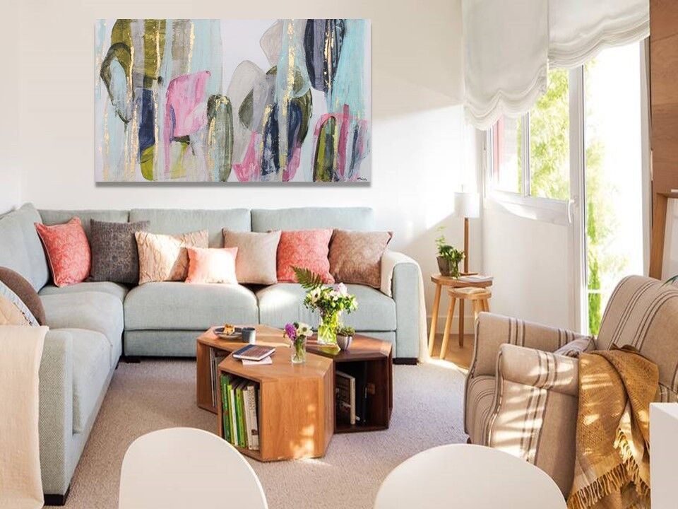 Quadro dipinto a mano di Bora Bora