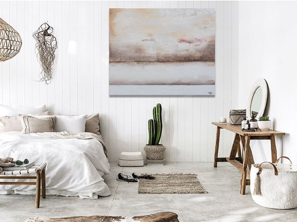 Quadro Sahara dipinto a mano