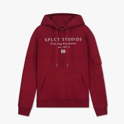 Studio Hoodie - Bordeaux