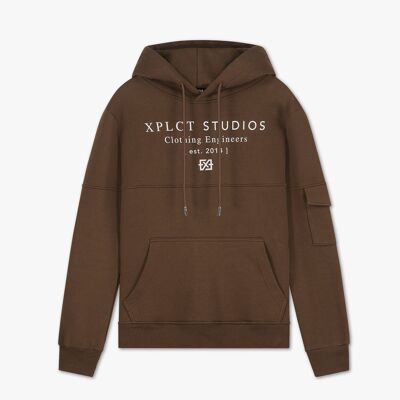 Studio Hoodie - Brown