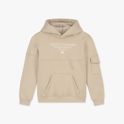 Studio Hoodie Kids - Beige