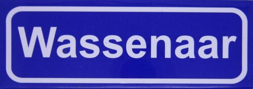 Fridge Magnet Town sign Wassenaar