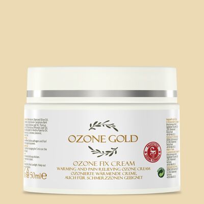 Ozone Gold – Ozone Fix Cream, crème à l'ozone antidouleur – 50 ml