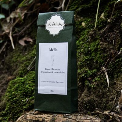 Mélie - Té de hierbas para el bienestar inmunológico y respiratorio