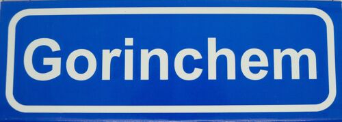 Fridge Magnet Town sign  Gorinchem