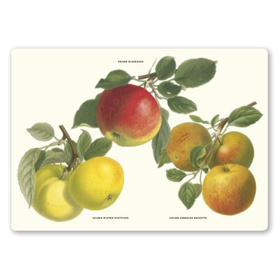 tableta de manzanas