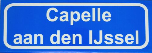 Fridge Magnet Town sign  Capelle aan den Ijssel