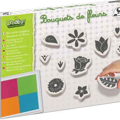 Stamp tool kit "Bouquet of flowers"