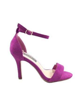 Boîte à sandales à talon pour femme - violet 3