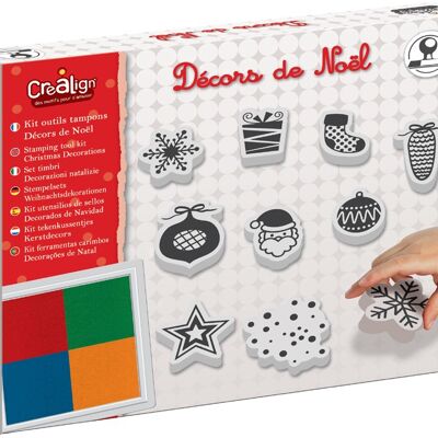 Kit outils tampons "Décors de Noël"