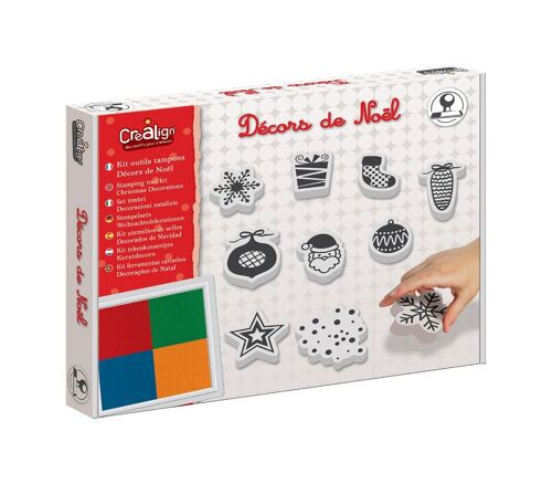 Kit outils tampons "Décors de Noël"