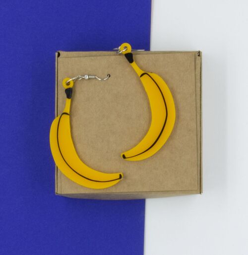 Banana Drop Earring