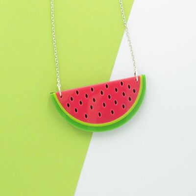 Wassermelone-Halskette