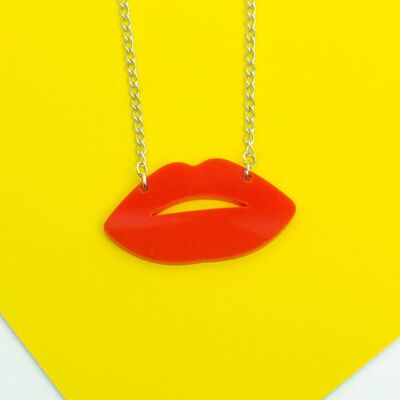 Lips Necklace