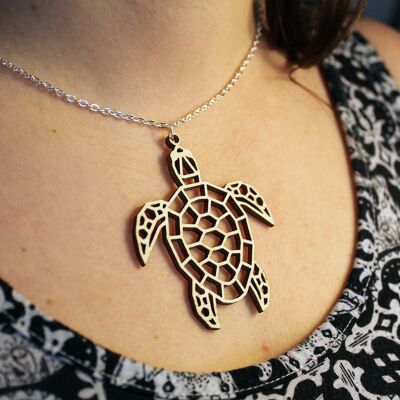 Collares de animales geométricos - Tortuga