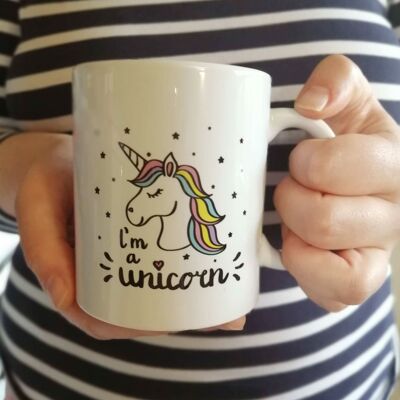 Soy una taza de unicornio Taza de cerámica