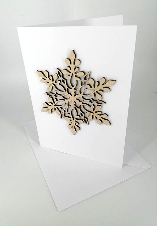 Snowflake Christmas Card
