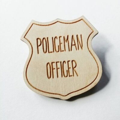 Policeman Officer Pin Badge