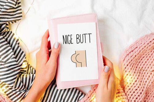 Nice Butt Greetings Card