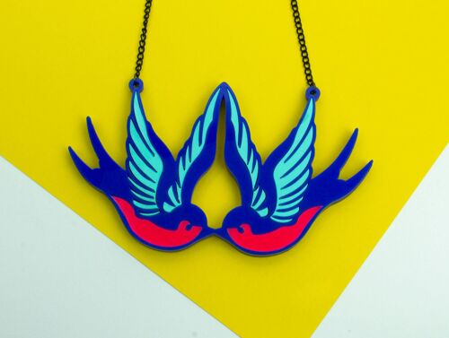 Swallow Bird Necklace