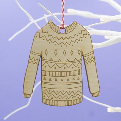 Pullover zum Aufhängen - Einfaches Muster (SKU 384)